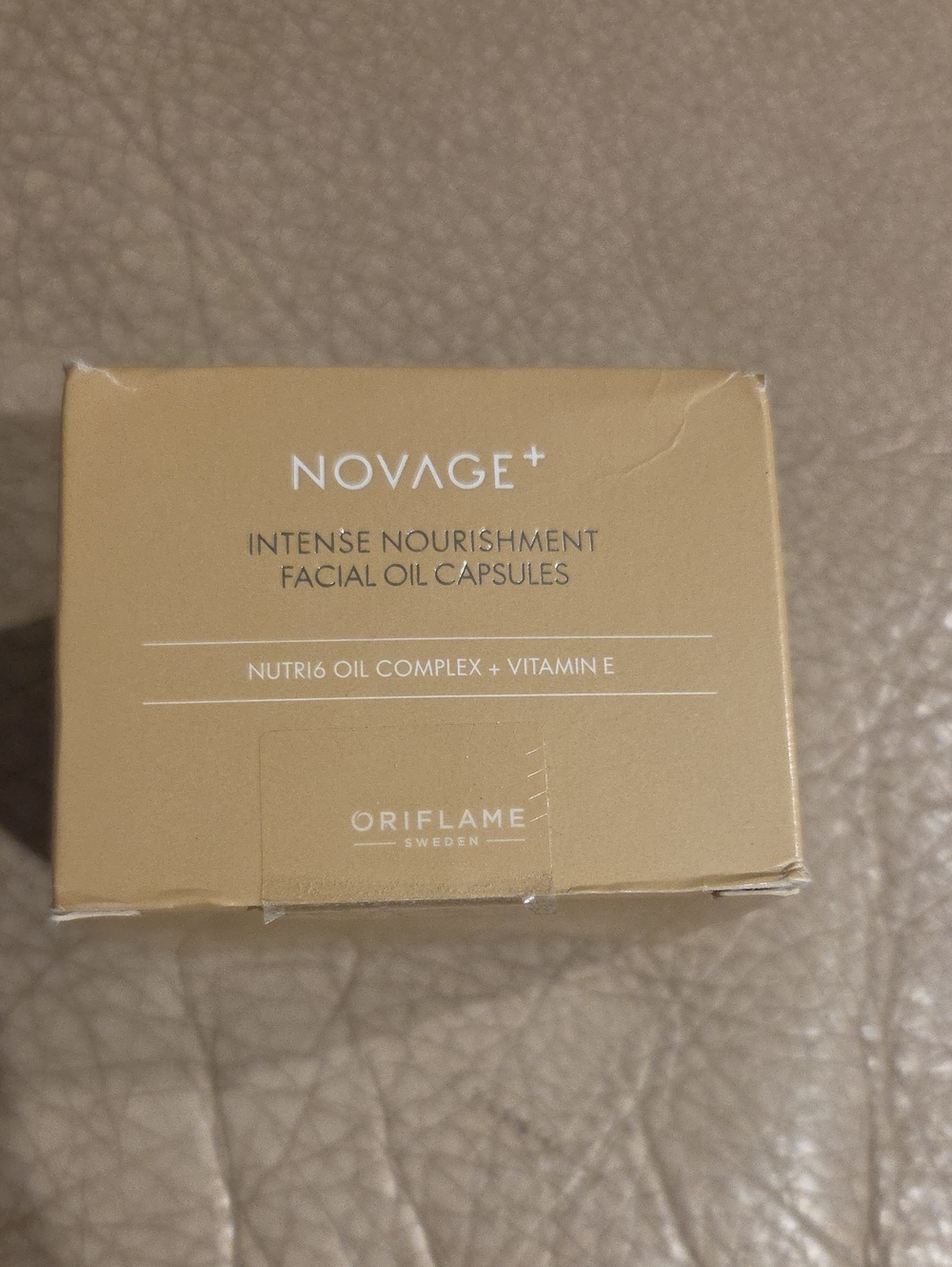 NovAge By ORIFLAME SWEDEN Intense Nourishment 30 Facial Oil Capsules - NIB